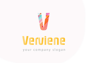 letter V logo Template for your company