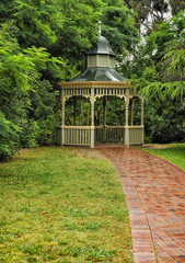 Obraz premium Rainy day in the Park Wilson. Australia.