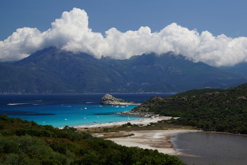 Obraz premium Plage du Loto - Corsica