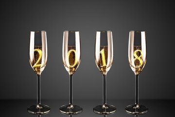 Frohes neues Jahr 2018