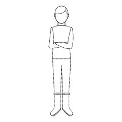 gardener avatar character icon vector illustration design