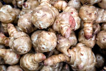 Organic Ginger at a Local Farmer's Market