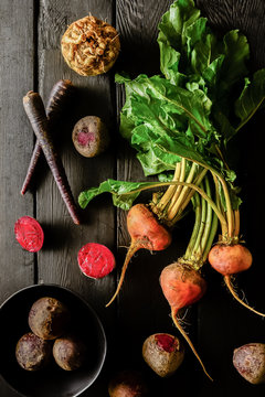 Grouping of Root Vegetables