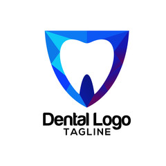 Dental Dentist Logo design template