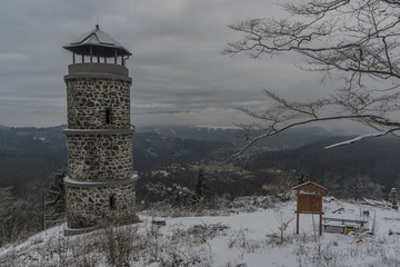 Bucina observation tower over Kyselka
