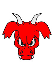 gesicht kopf hölle dämon satan teufel frech klein monster horror halloween böse ork troll comic cartoon clipart