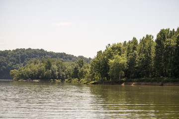 Naklejka premium Lake