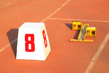 The starting block