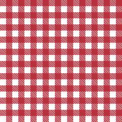 Red patterns tablecloths stylish a illustration design. Geometrical traditional ornament for fashion textile, cloth, backgrounds. Vector illustration