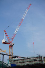 crane building new city now
