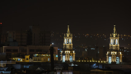 Obraz premium city in the night