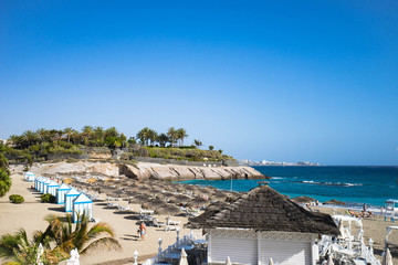Beautiful beach in Spanish island