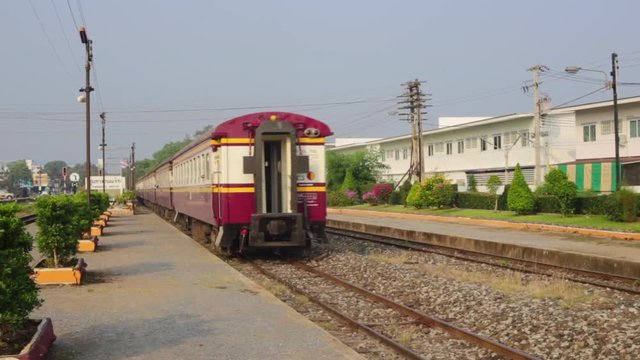 old train asian Thailand03