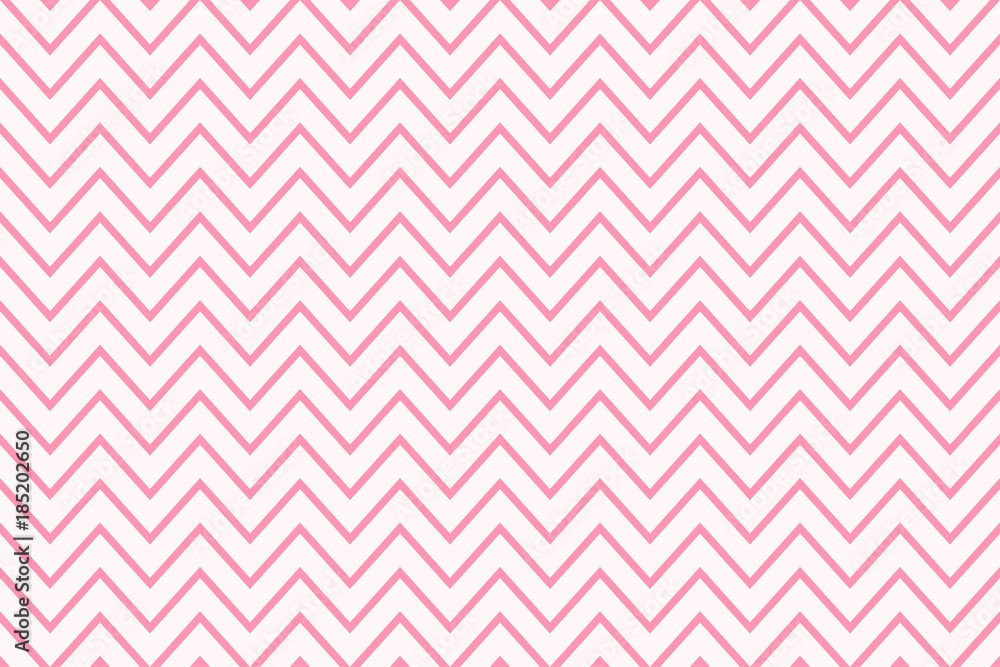 Leinwandbilder pattern stripe seamless valentine background sweet pink two tone colors. wave stripe abstract backgr