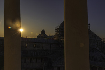 Fototapeta premium Sunset in Pisa, Florence