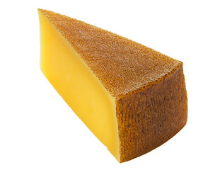 cheese isolated on white