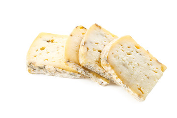 cheese isolated on white