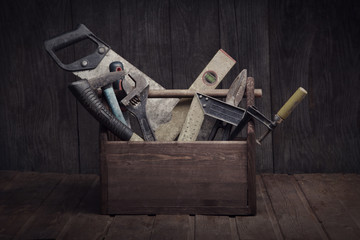grungy old tools