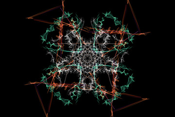 Modern abstract dark background.