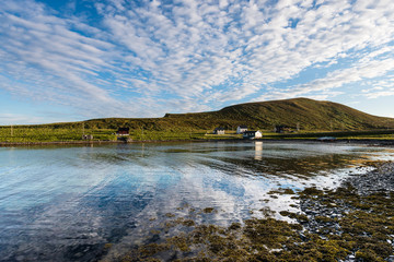 Barents Sea in Finnmark, Norway
