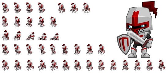Knight Game Character