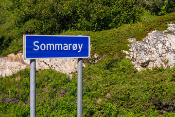 Sommaroy in Troms, Norway,