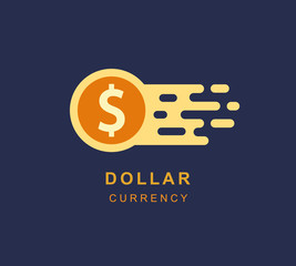 Dollar currency concept