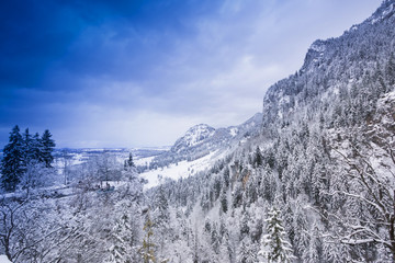 mountain landscape cover Snow in Europe
