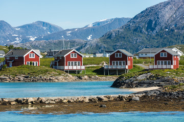 Sommaroy in Troms, Norway,