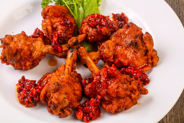 Chicken lollipops