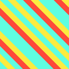 Seamless Memphis Graphic Retro Pattern with Neon Diagonal Stripes
