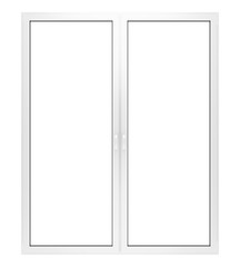 window isolated on white background