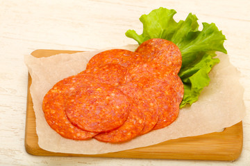 Pepperoni sausage