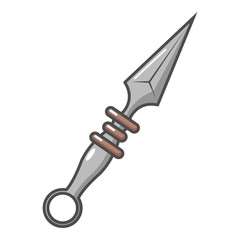 Dagger old icon, cartoon style