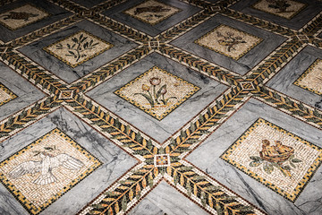 Church of visitation floor - pattern