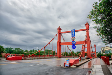 Golden gate bridge. Landmark and bay.