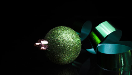 Green Christmas ornament