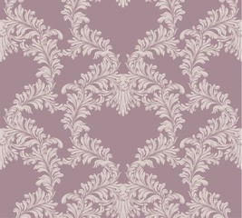 Luxury Vector handmade ornament decor. Baroque decor background textures