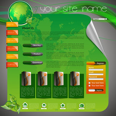  Eco Website Template
