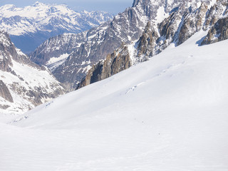 Monte Bianco inverno