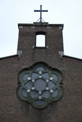 Cross on the church