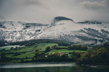 spectacular landscape of Basque Country, Maroño