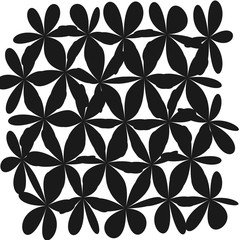  Abstract Whimsical Flower Background