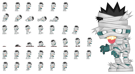 Zombie Game Character