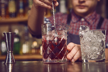 Evening at the bar