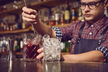 Evening at the bar