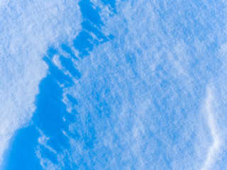 The texture of the snow. Snow macro. Snowflakes