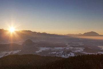 Winterlandschaft in K&auml;rnten