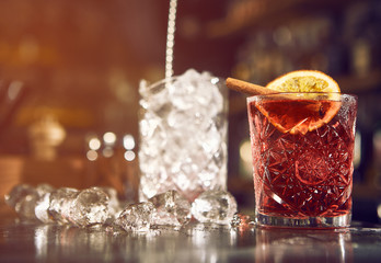 Evening at the bar