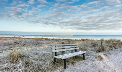 winter an der ostseeküste